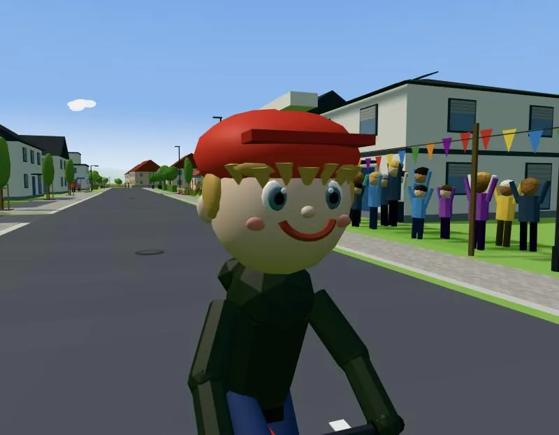 Pauls 3D-Figur mit rotem Helm